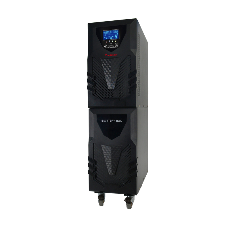 Single Phase High Frequency Online 5000 Watt Ups 10000W 10KVA Long Backup External Power Backup UPS