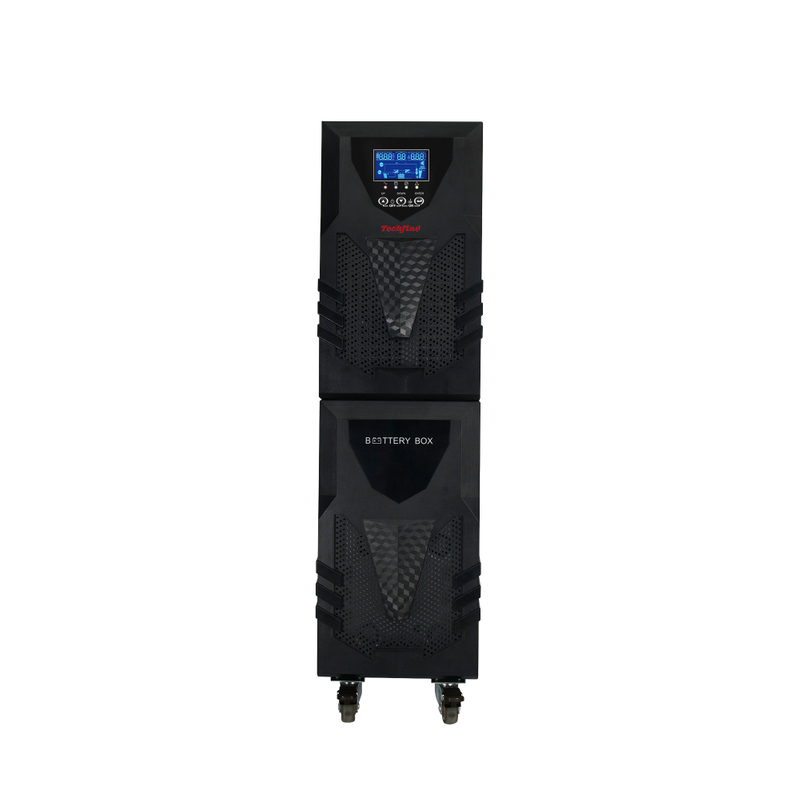 Single Phase High Frequency Online 5000 Watt Ups 10000W 10KVA Long Backup External Power Backup UPS