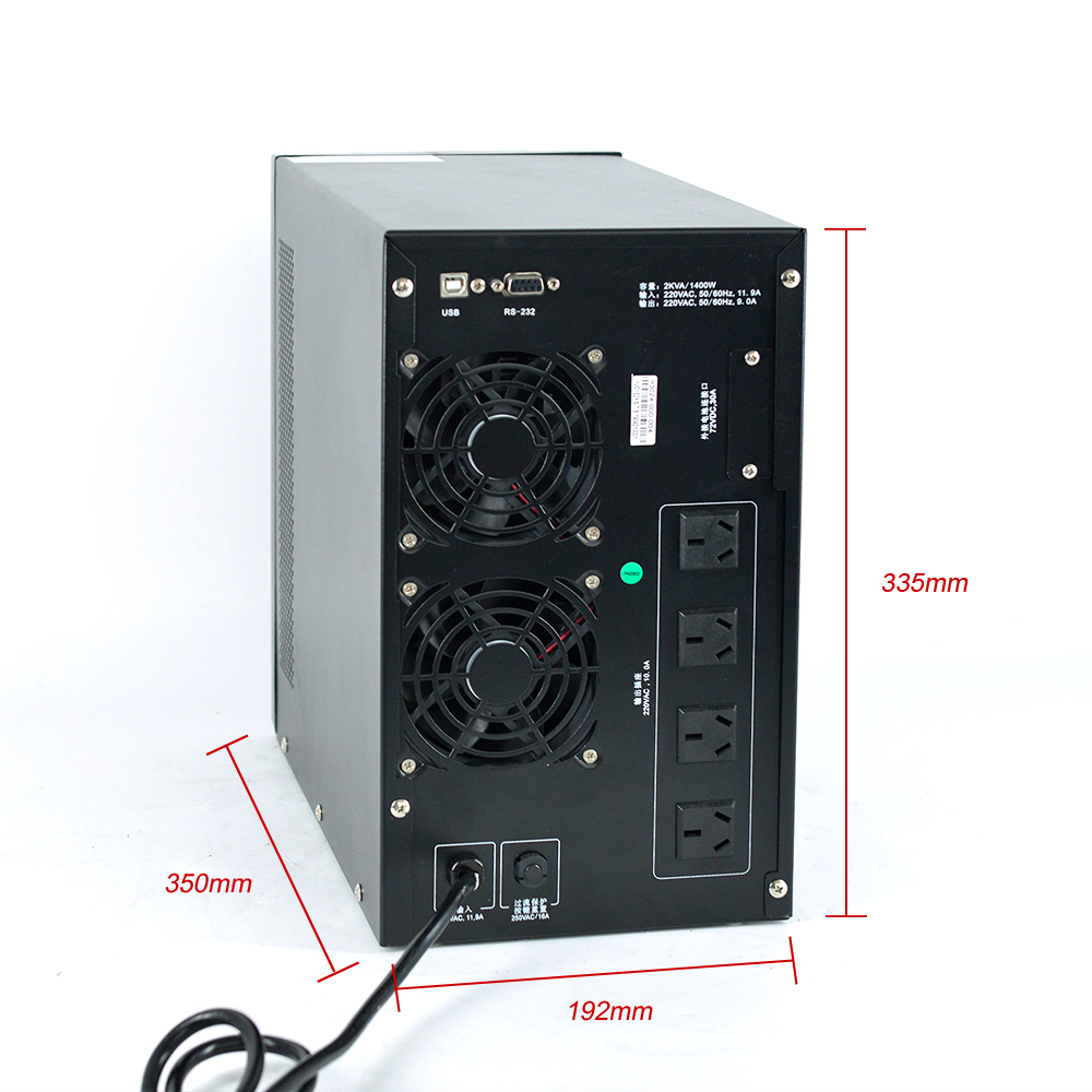 Uninterruptible Power Supply 6KVA 4800w Line Interactive UPS 220V Pure Sine Wave No Break UPS System