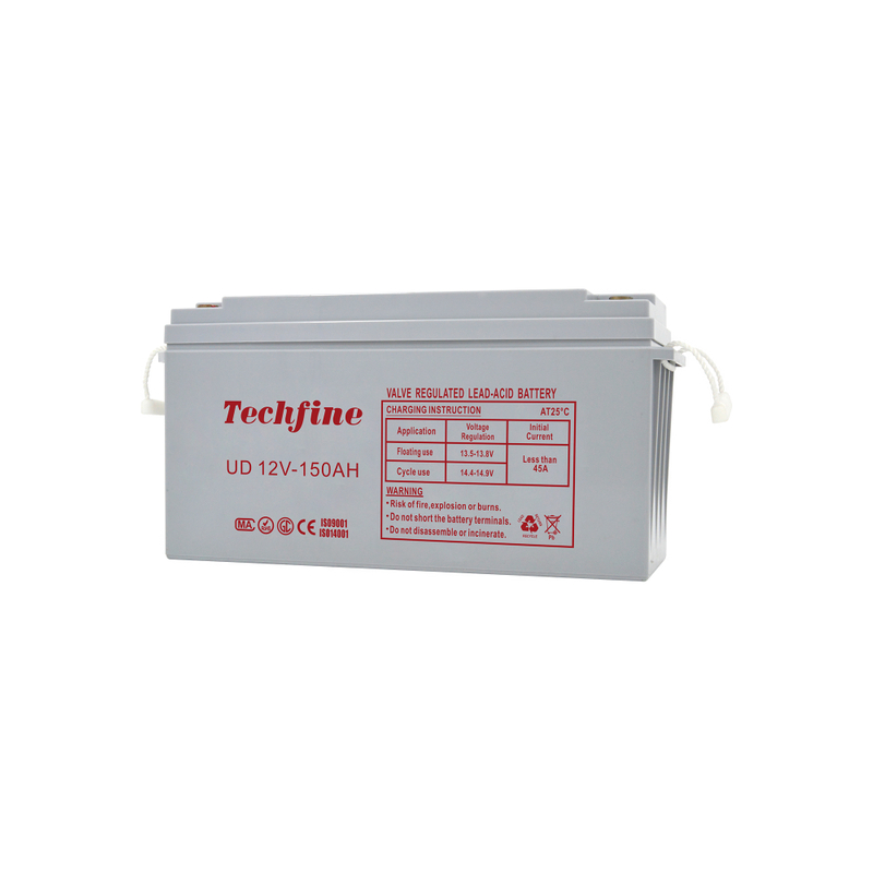 Techfine solar battery 12V 150AH Lead Acid Battery off grid