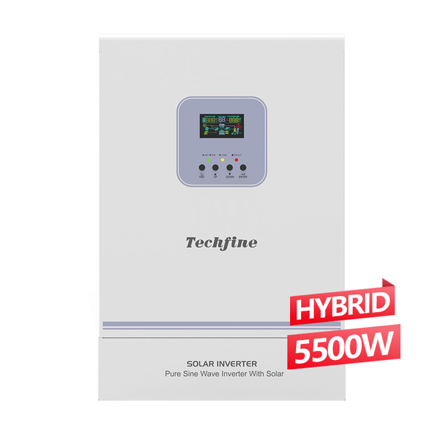 Techfine High Frequency 5.5KW/5.5KVA Off-Grid 100A MPPT High Pv