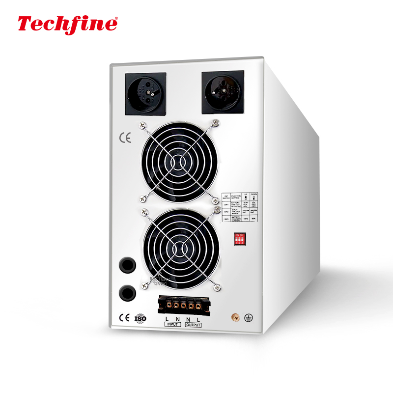 Techfine 2000VA 1400W off grid with pure sine wave UPS Solar inverter UPS European style for drivers ups factory 