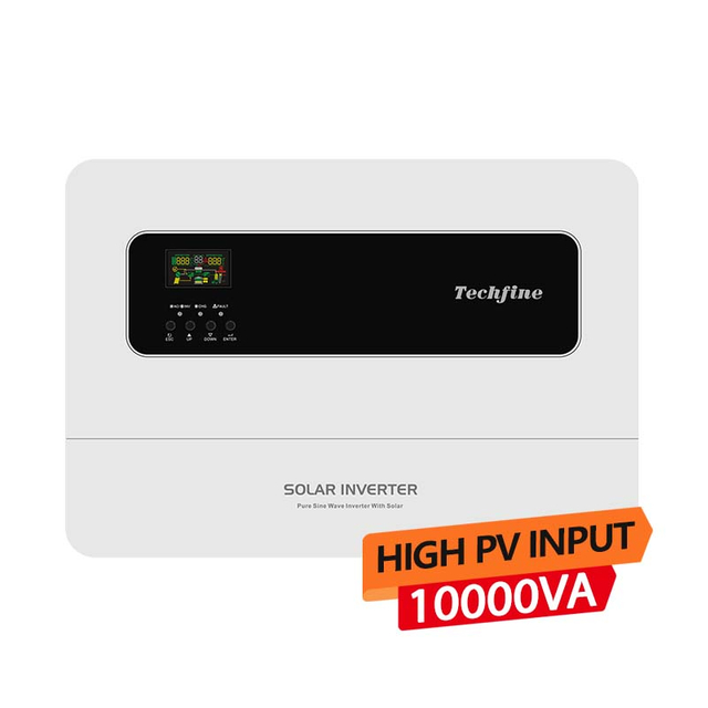 10kva Solar Inverter 8kw Single Phase Solar Inverter High PV Input