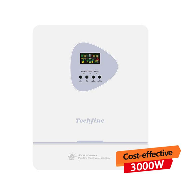 Techfine 3kw Off Grid Solar Inverter Off Grid 3000w Best 24v Solar Inverter