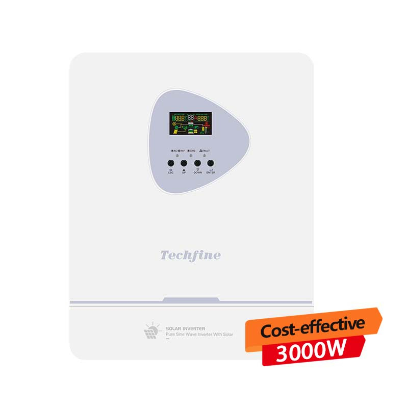 Techfine 3kw Off Grid Solar Inverter Off Grid 3000w Best 24v Solar Inverter