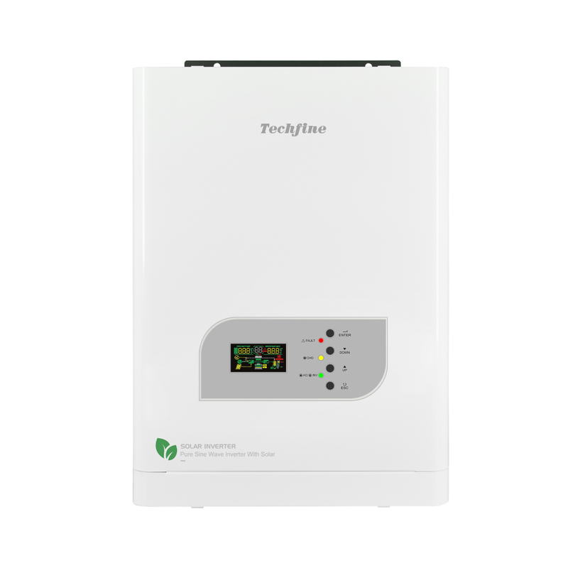 Low Frequency off grid 48VDC 220VAC 2400W 3KVA buil Solar inverter