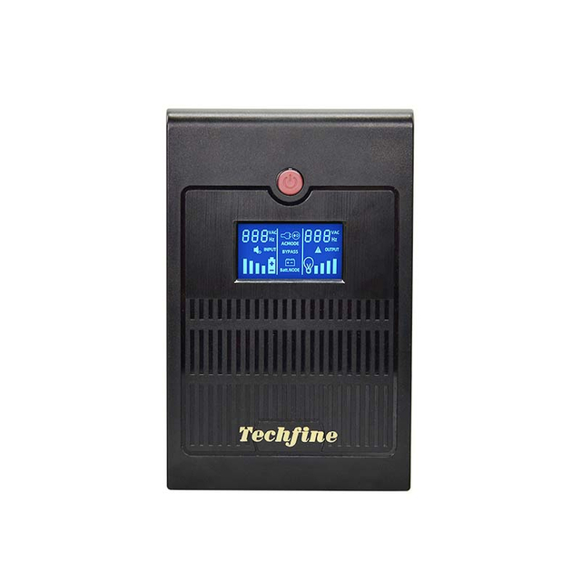 Techfine Uninterrupted Power Supply (UPS) 220V 1000VA 50Hz/60HZ 1200VA 720W Offline UPS for PC