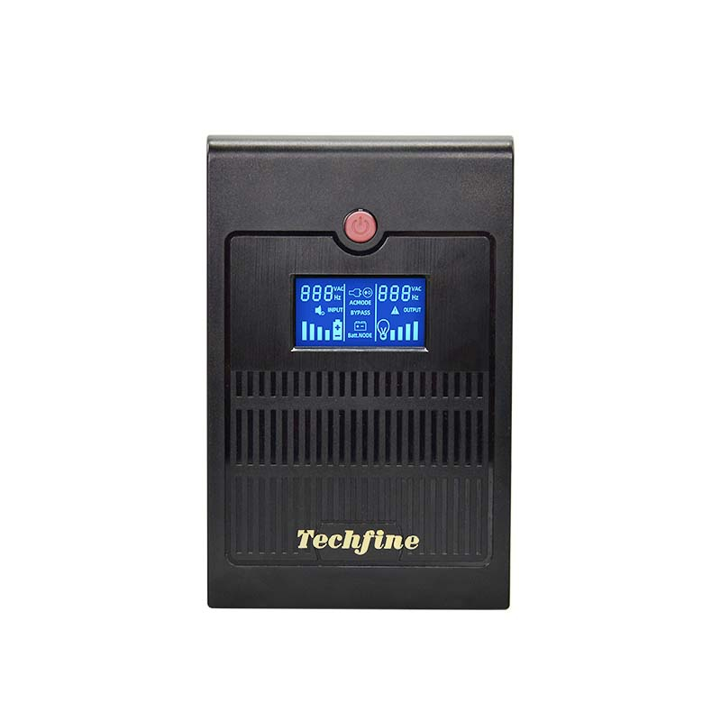 Techfine Uninterrupted Power Supply (UPS) 220V 1000VA 50Hz/60HZ 1200VA 720W Offline UPS for PC