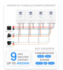 Techfine High Frequency 5.5KW/5.5KVA Off-Grid 100A MPPT High Pv