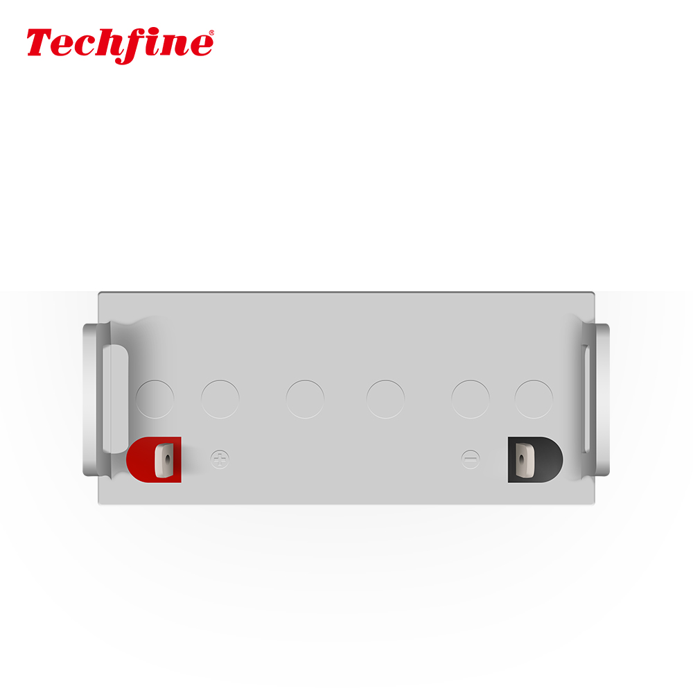 Techfine solar battery 12V 100AH Lead Acid Battery Short off grid