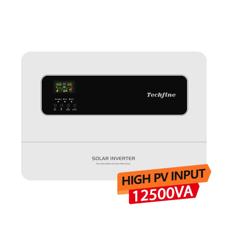 Techfine 10kw Solar Inverter Mppt Solar Inverter 48v High Pv Input