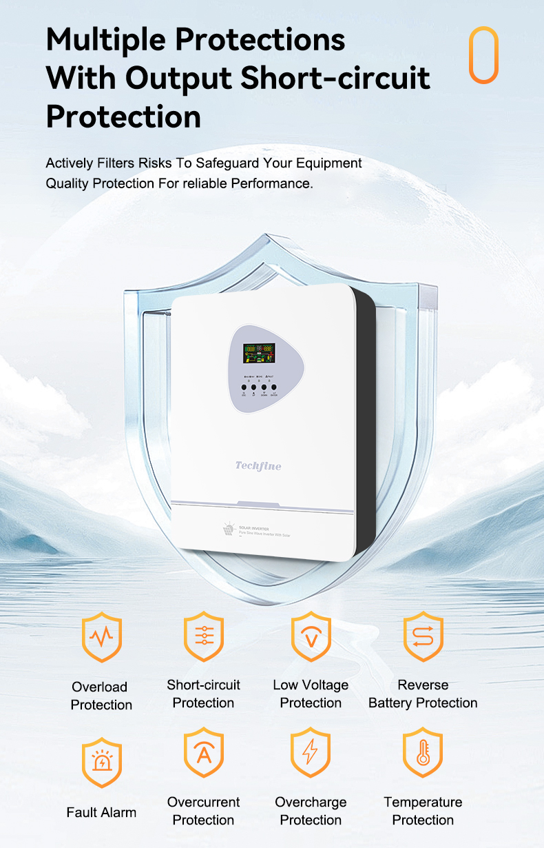 Techfine Cost-effective Solar Hybrid Inverter EA Series-Product Details (5)