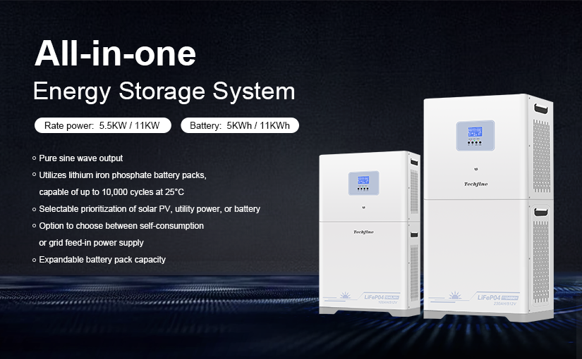 5500W 5.5KW All in One Solar Energy Storage System from China ...