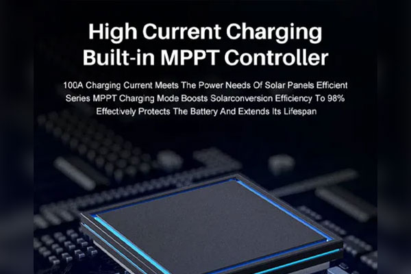 <strong><span style="font-size:21px;">High Current Charging with Built-in MPPT</span></strong>