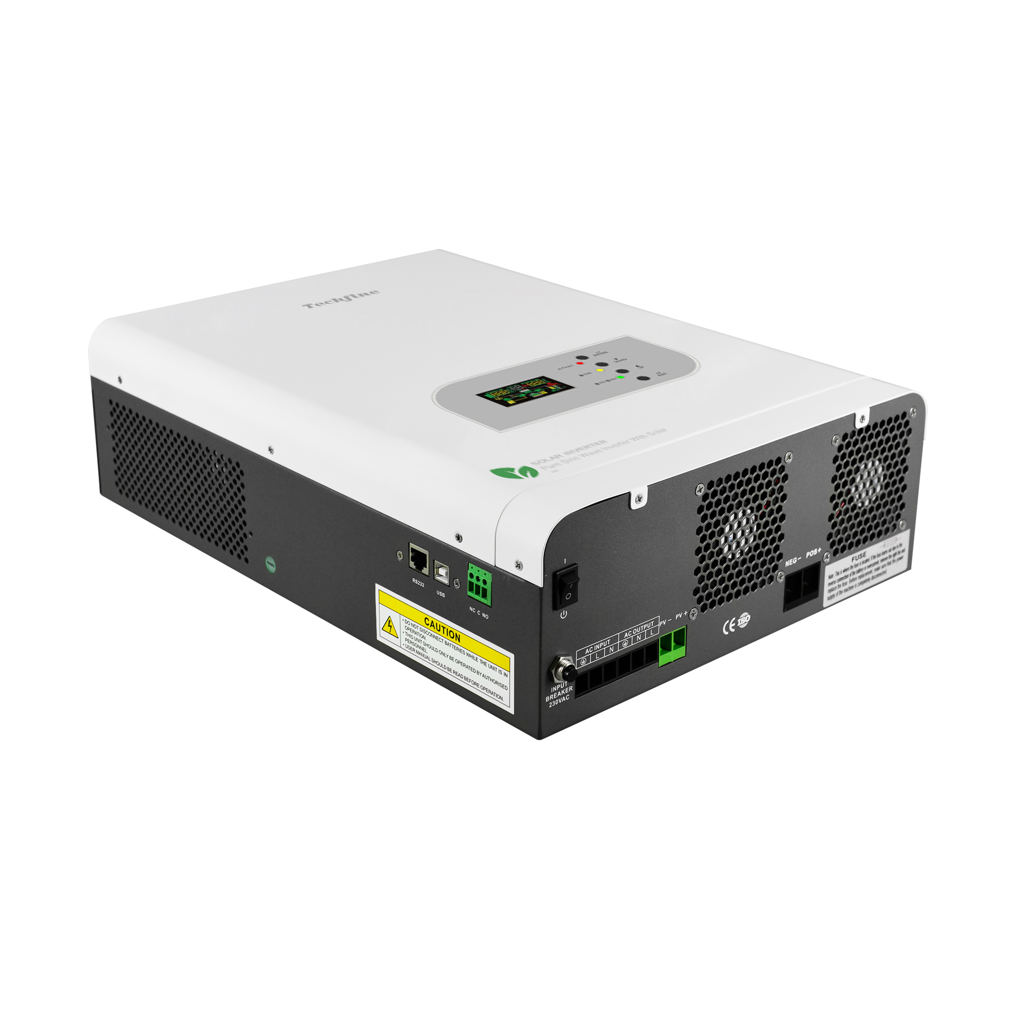  Low Frequency off grid 8KVA 6.4KW 6400W 48VDC 220VAC 6400W 8KVA built in 120A MPPT Solar inverter
