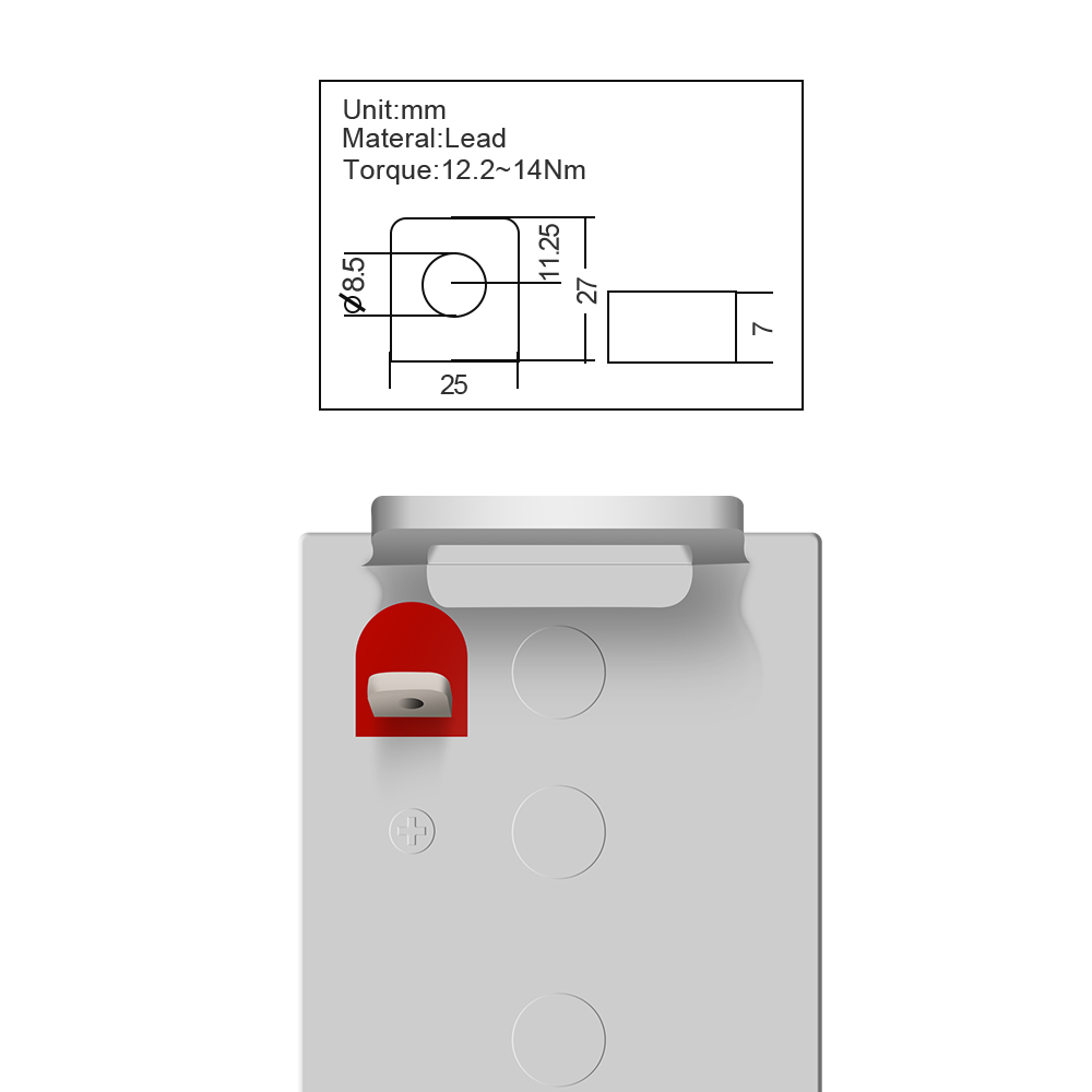 12V 100AH Lead Acid Battery Long