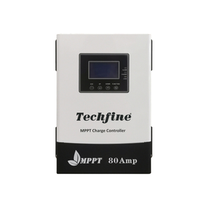 Techfine 80a MPPT Solar Charge Controller 12v/24v/36v/48v Adaptive