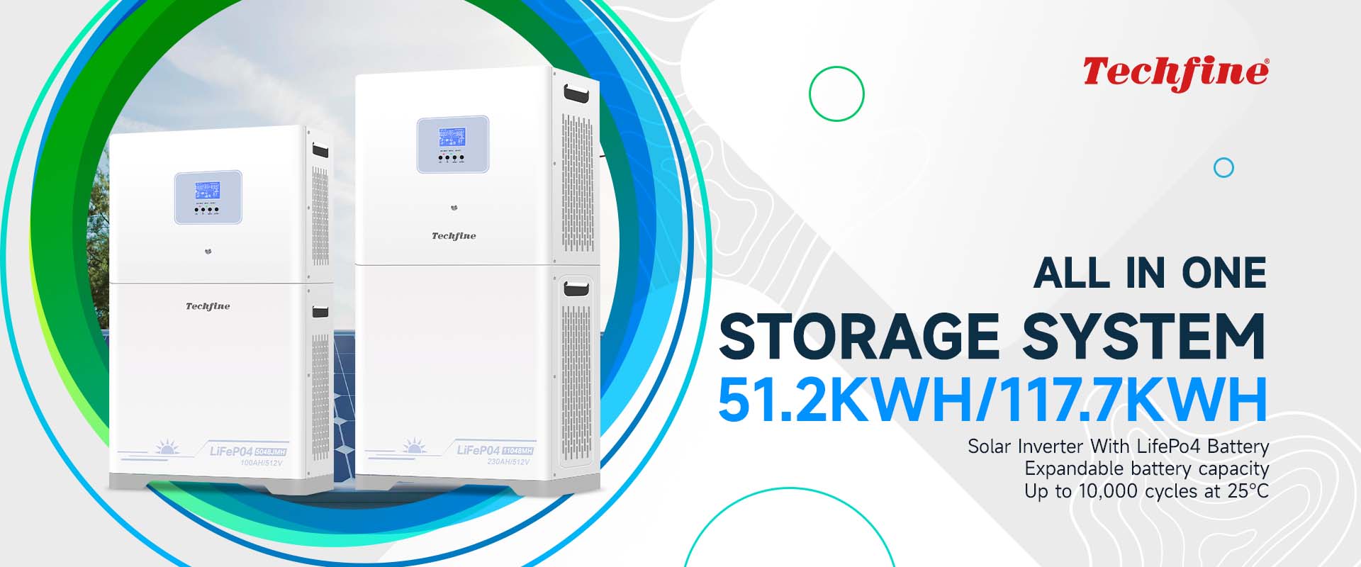 techfinesolar_All in one solar storage system 51.2kwh 117.7kwh_PC Size