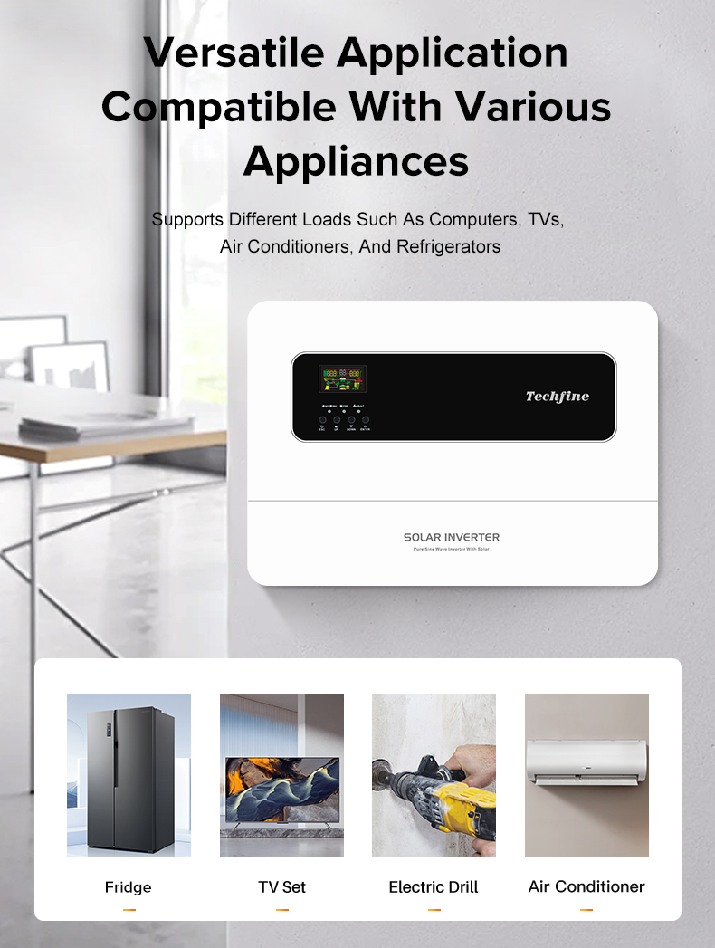 Techfine-High PV Input Off Grid Solar Inverter-JV Series Details (7)